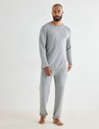 Mazzoni Viscose Rayon from Bamboo Sleep Pant, Grey Marle product photo View 03 S