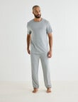 Mazzoni Viscose Rayon from Bamboo Sleep Pant, Grey Marle product photo View 05 S