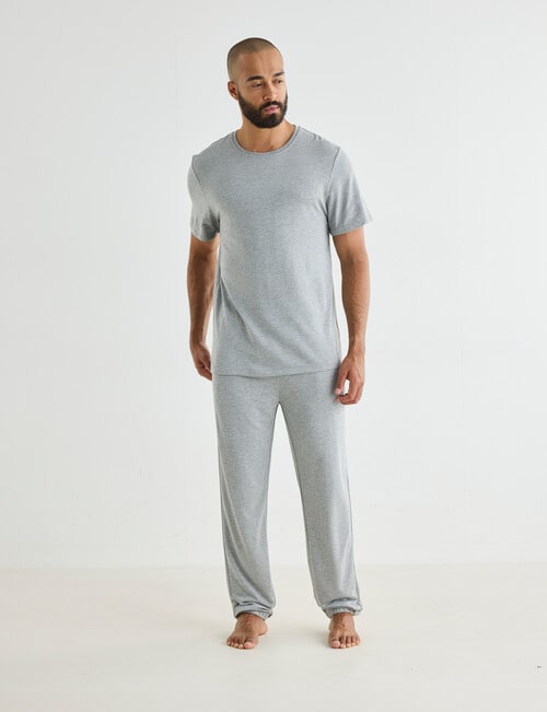 Mazzoni Viscose Rayon from Bamboo Sleep Pant, Grey Marle product photo View 05 L