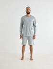 Mazzoni Viscose Rayon from Bamboo Sleep Short, Grey Marle product photo View 05 S