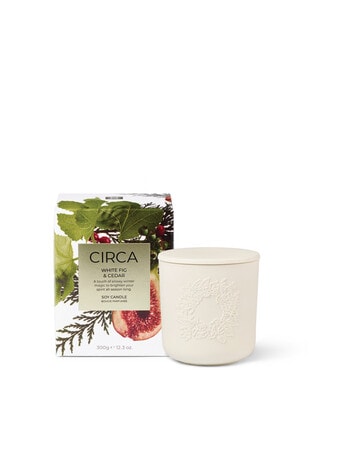 CIRCA Candle, Christmas, 300g, White Fig & Cedar product photo