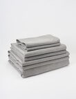 Marcello&Co Aspen Cover Fabric 2.5 Seater Sofa Bed. Grey V2 product photo