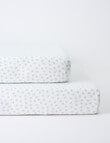 Little Bundle Cot Fitted Sheets, 2-Pack, Little Leaves product photo