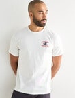 Gasoline Motor Co. Printed Tee, Vintage White product photo View 03 S