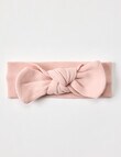 Teeny Weeny Waffle Headband, 2-Pack, Lilac & Pink product photo View 03 S
