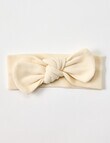 Teeny Weeny Waffle Headband, 2-Pack, Pink & Cream product photo View 03 S