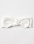 Teeny Weeny Waffle Headband, 2-Pack, White & Green product photo View 03 S