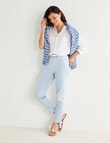 Ella J Romantic Shirt, White product photo View 03 S