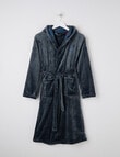 Sleep Squad Gamer Hooded Robe, Future Grey, 8-16 product photo