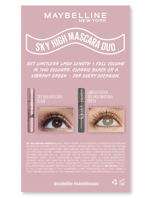 Maybelline Mascara Duo, Black & Green product photo View 03 L