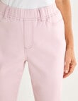 Ella J Coloured Jean, Pale Pink product photo View 04 S