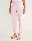 Ella J Coloured Jean, Pale Pink product photo View 05 S