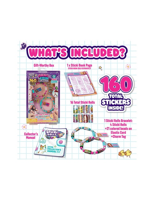 Sticki Rolls Sticki Rolls Series 2 Anna & Erin Bracelet product photo View 04 L