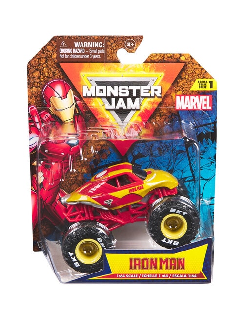 Monster Jam 1:64 Marvel Single, Assorted product photo View 07 L