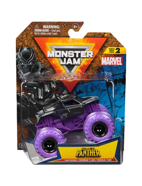 Monster Jam 1:64 Marvel Single, Assorted product photo View 11 L