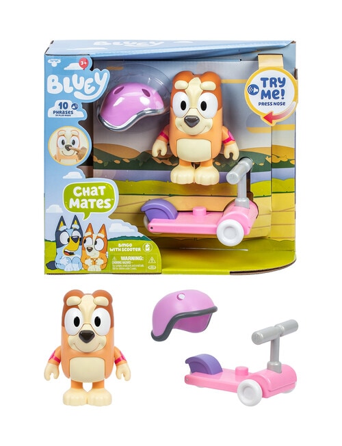 Bluey Chat Mates, Bingo & Scooter product photo View 02 L