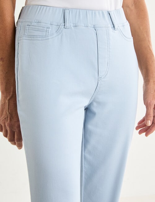 Ella J Coloured Jean, Pale Blue product photo View 04 L