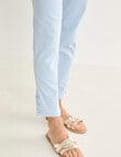 Ella J Coloured Jean, Pale Blue product photo View 06 S