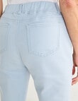 Ella J Coloured Jean, Pale Blue product photo View 07 S