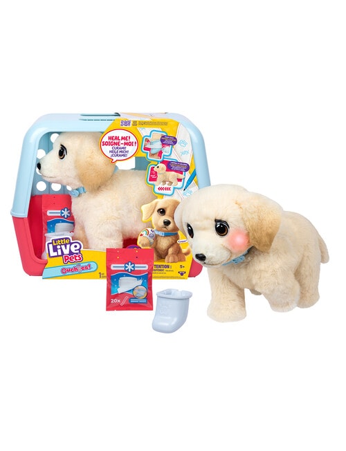 Little Live Pets Ouchies Deluxe Single Pack, Retriever product photo