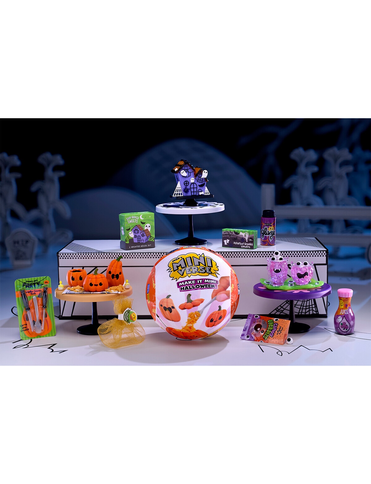 Miniverse Make It Mini Halloween, Assorted - Action Figures