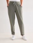 Ella J Tapered Trackpant, Sage product photo