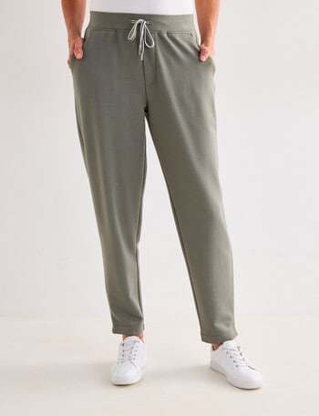 Ella J Tapered Trackpant, Sage product photo