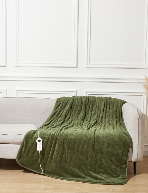 Modello Heated Throw Rug,Green, MOD1974 product photo