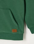 Mac & Ellie Front Zip Hoodie, Green product photo View 04 S