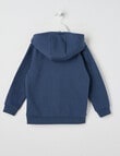 Mac & Ellie Front Zip Hoodie, Ink product photo View 02 S