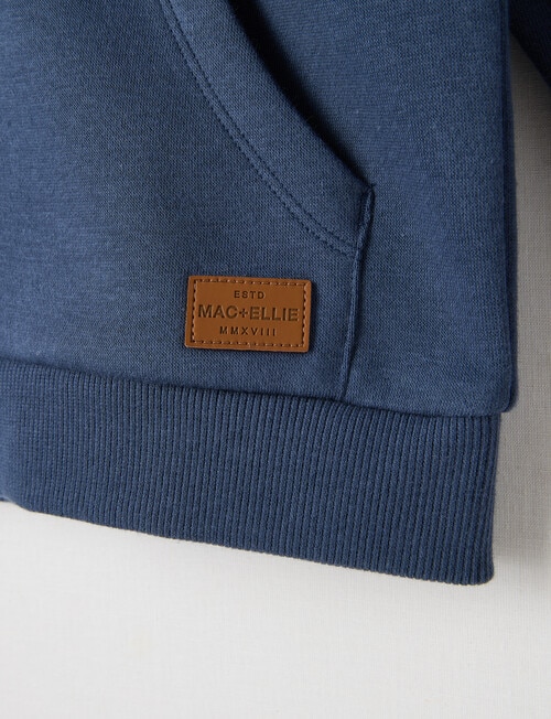 Mac & Ellie Front Zip Hoodie, Ink product photo View 04 L