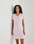 Zest Sleep T-Shirt Nightie, Pink Heart product photo View 05 S