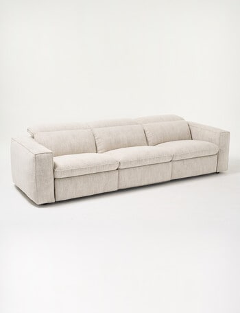 Marcello&Co Tasman Fabric Electric 3 Seater Sofa product photo