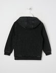 Mac & Ellie Hoodie, Acid Black product photo View 02 S