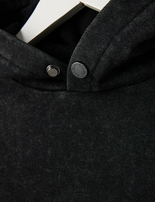 Mac & Ellie Hoodie, Acid Black product photo View 04 L