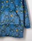 Sleep Squad Lightning Gamer Oversized Hoodie Blue, 8-16 product photo View 03 S