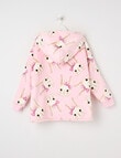 Sleep Mode Bunny Oversized Hoodie, Sorbet Pink, 2-8 product photo View 02 S
