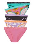 Bonds Sunflower Multipack Bikini Brief, 5-Pack , Pink Multi product photo