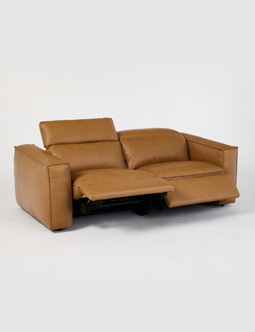 Marcello&Co Tasman Leather Electric 2 Seater Sofa product photo View 03 L