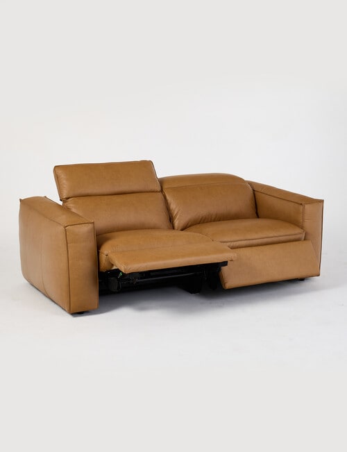 Marcello&Co Tasman Leather Electric 2 Seater Sofa product photo View 04 L