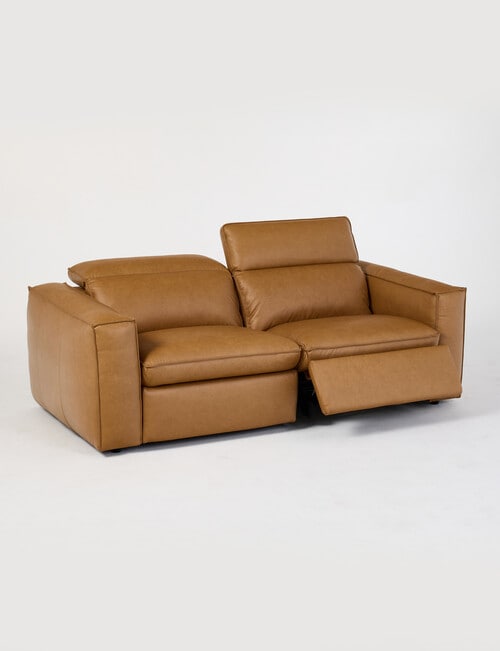 Marcello&Co Tasman Leather Electric 2 Seater Sofa product photo View 05 L
