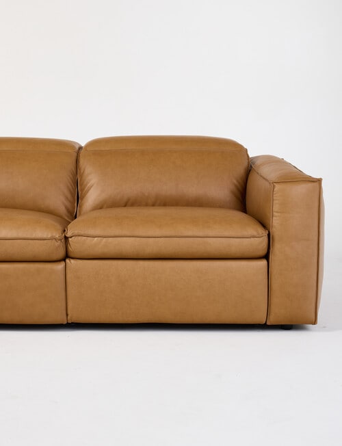 Marcello&Co Tasman Leather Electric 3 Seater Sofa product photo View 06 L