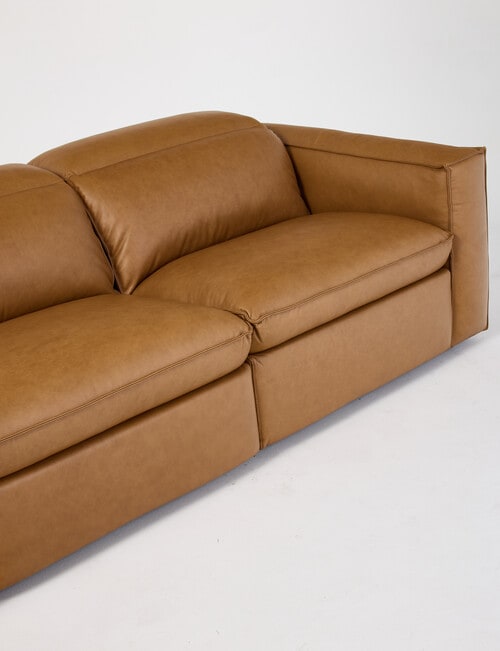 Marcello&Co Tasman Leather Electric 3 Seater Sofa product photo View 07 L