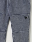 Mac & Ellie Knee Panel Trackpant, Acid Ink product photo View 03 S