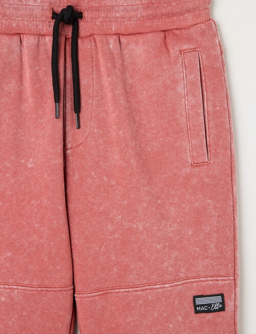 Mac & Ellie Knee Panel Trackpant, Acid Brick product photo View 02 L