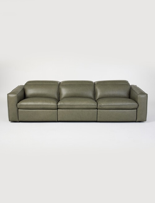 Marcello&Co Tasman Leather Electric 3 Seater Sofa product photo View 02 L