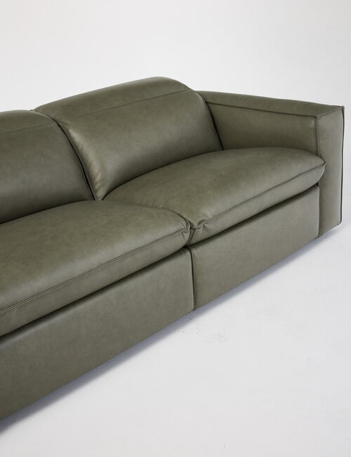 Marcello&Co Tasman Leather Electric 3 Seater Sofa product photo View 07 L