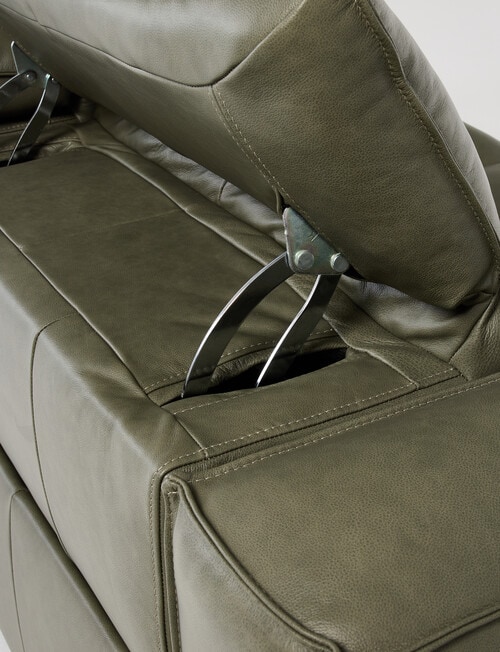 Marcello&Co Tasman Leather Electric 3 Seater Sofa product photo View 11 L