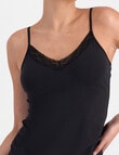Berlei Marais Cotton Cami, Black product photo