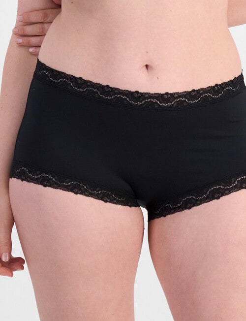 Berlei Marais Micro Full Brief, Black product photo